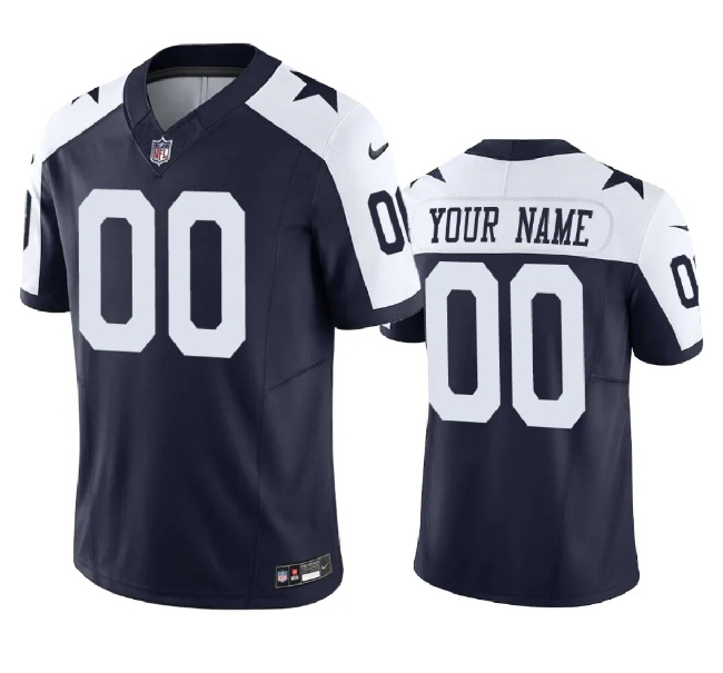 Custom Dallas Cowboys Vapor F.U.S.E. Limited Jersey